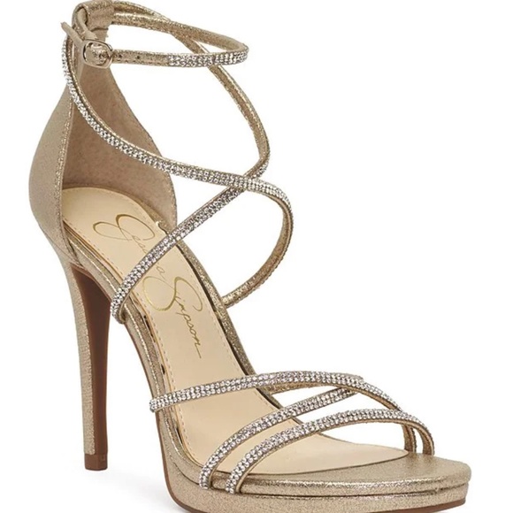Jessica Simpson Rhinestone Sandals - Picture 1 of 6